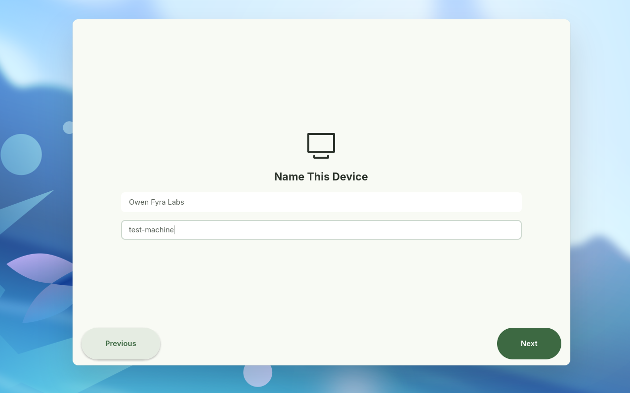 Hostname Creation