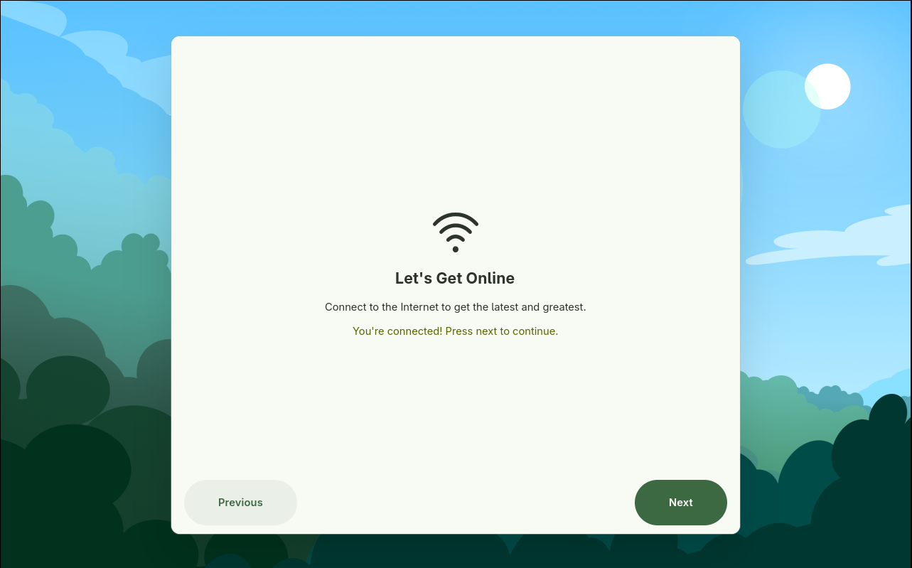 Connect to the Internet